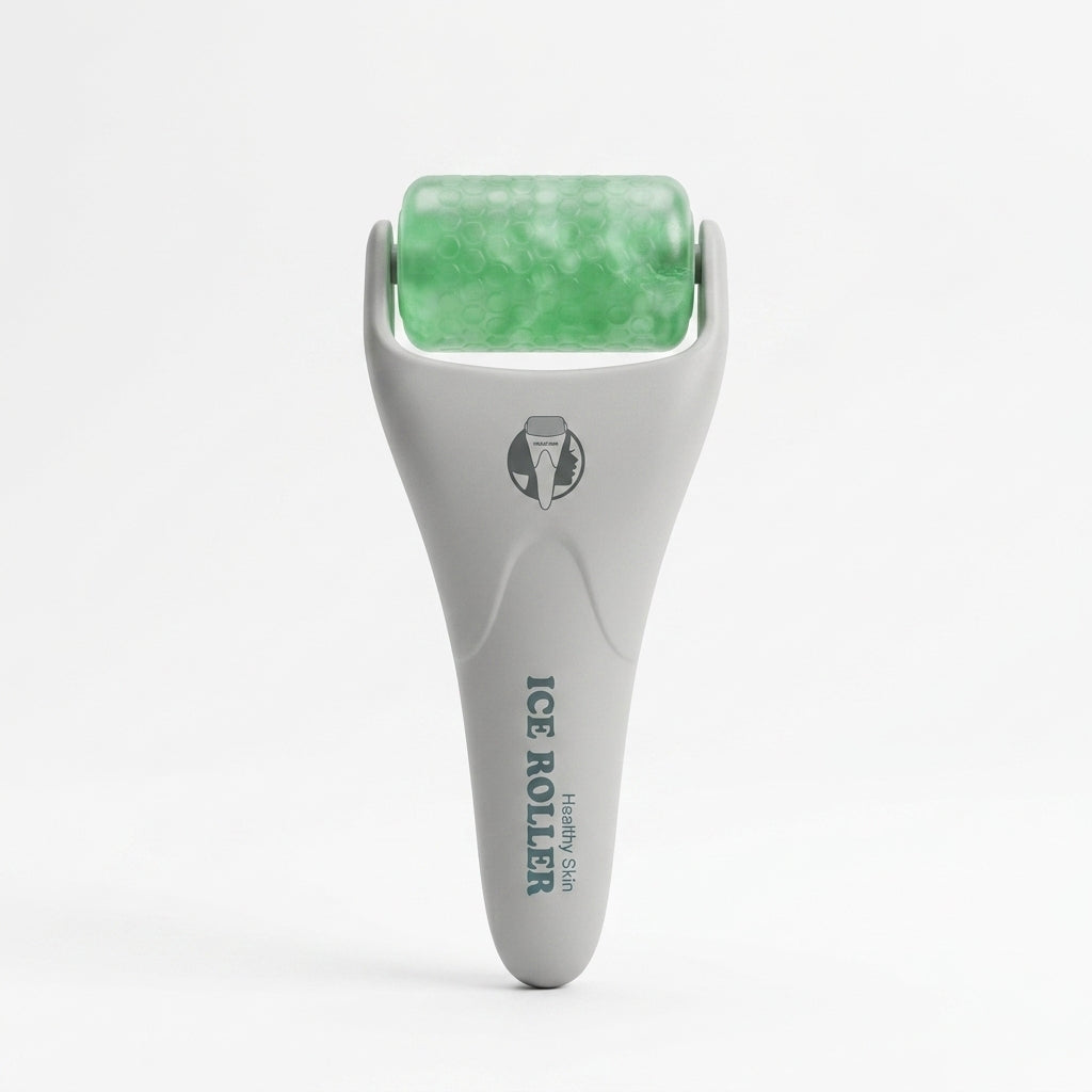 Ice Roller Facial de Gel - Rodillo Frío para Desinflamar y Calmar la Piel