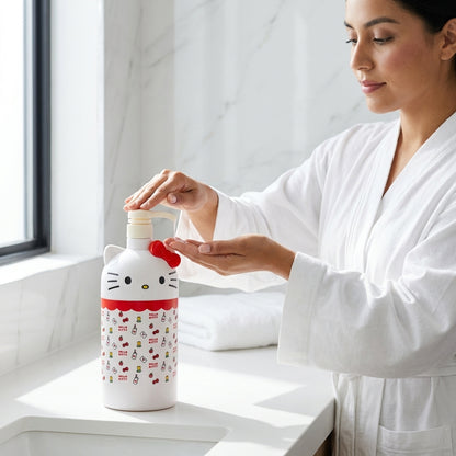 Dispensador Multiuso Hello Kitty de 1000ml - Botella con Dosificador