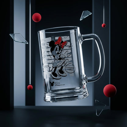 Jarrita Cervecera de Vidrio Minnie Mouse Disney - Confident Vibes