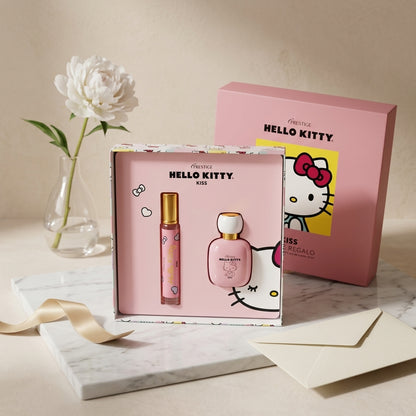 Set de Regalo Hello Kitty Kiss - Perfume 50ml + Fragancia Portátil 30ml