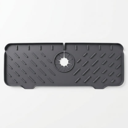 Protector de Silicona para Grifo - Tapete Antisalpicaduras con Drenaje