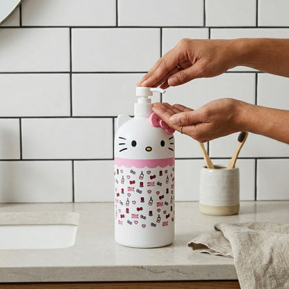 Dispensador Multiuso Hello Kitty de 1000ml - Botella con Dosificador