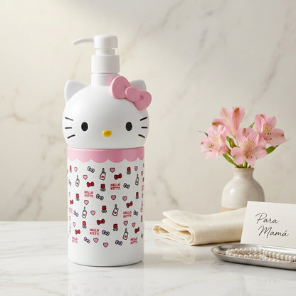 Dispensador Multiuso Hello Kitty de 1000ml - Botella con Dosificador