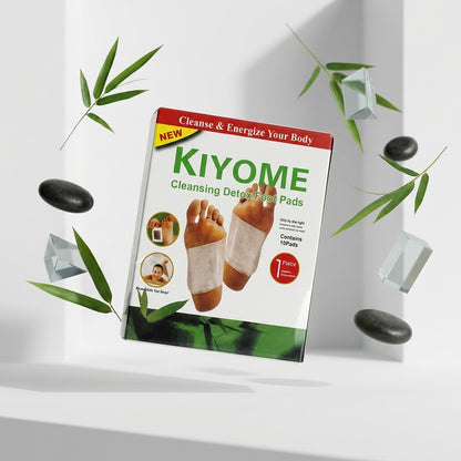 Parches Detox para Pies Kiyome - Limpieza y Energía Natural (10 uds)