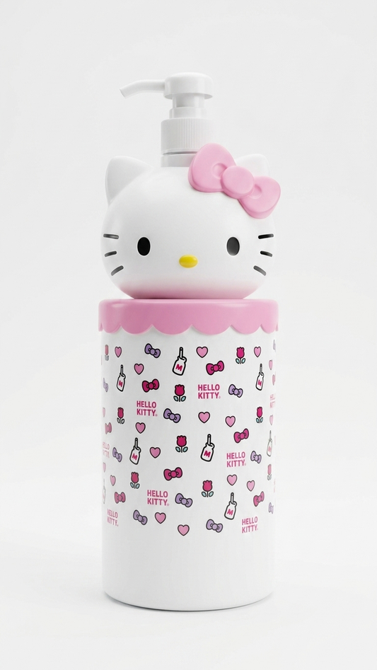 Dispensador Multiuso Hello Kitty de 1000ml - Botella con Dosificador